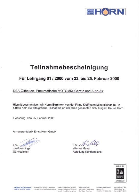 Zertifikat Wilfried_Horn_2000